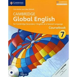 Image of Cambridge Global English Stage 7 Coursebook with Audio CD for Cambridge Secondary 1 English as a Second Language Mixed media...