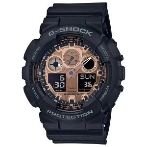 Image of Casio G-SHOCK Standard Analog-Digital Watch GA-100MMC-1A - Black