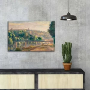 Image of FAMOUSART-096 Multicolor Decorative Canvas Painting