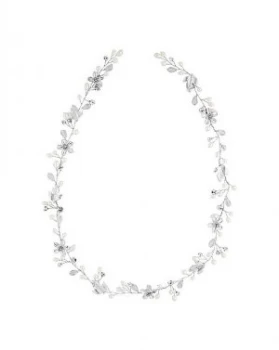 Image of Jon Richard Crystal Pearl Hair Vine