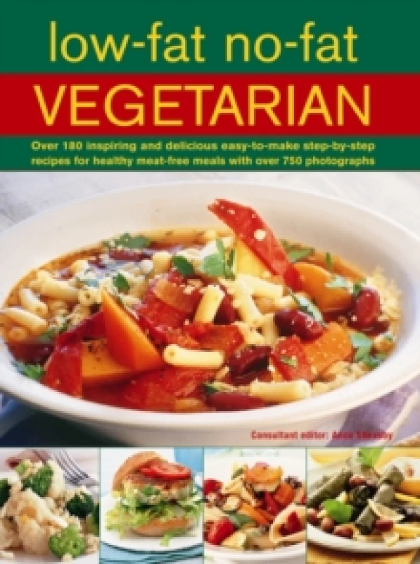 Image of Low-fat, No-fat Vegetarian Paperback / softback