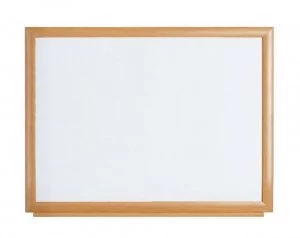 Image of Bi-Office Earth-It Prime Dry Wipe WTBoard Oak Frme 120x90