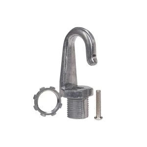 Image of ProperAV Cast Aluminium Ceiling Hook for Industrial Lighting Solutions