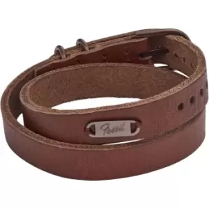 Image of Gents Fossil Jewellery Heritage Double Wrap Bracelet