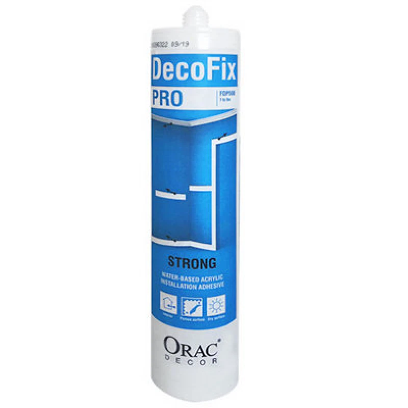 Image of Orac Decor Orac Fdp500 Decofix Pro 310Ml Grab Adhesive 2 Pack For Use With Orac Mouldings