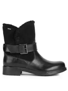 Image of Geox Rawelle Boots - Black, Size 7, Women
