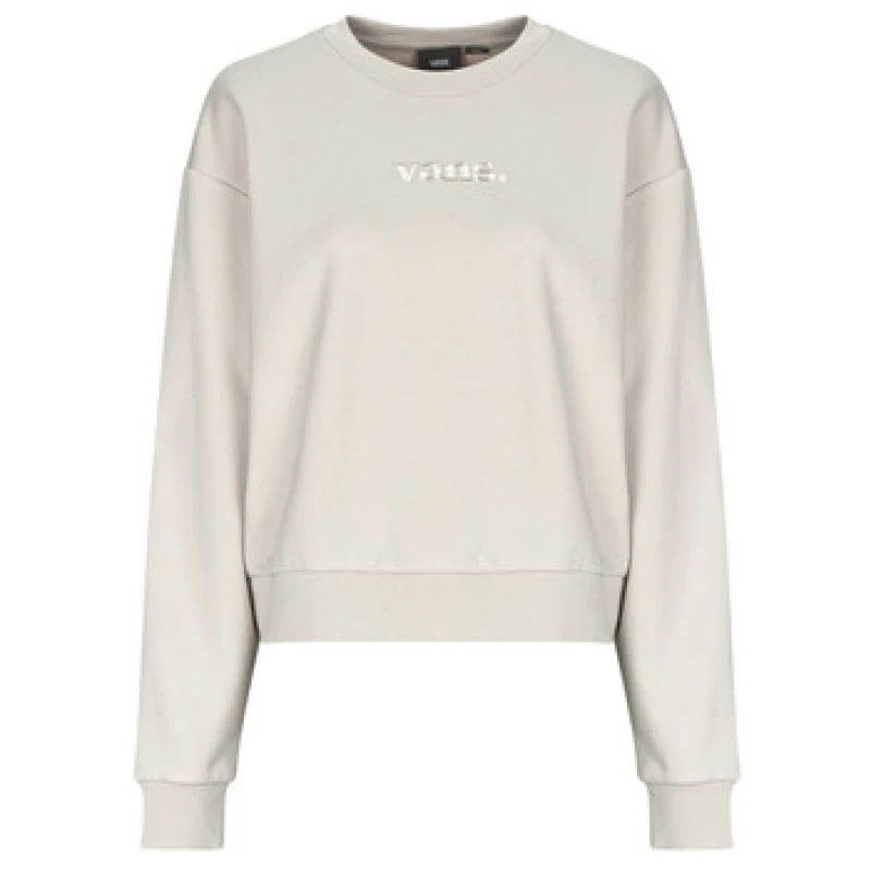 Image of Vans W ESSENTIAL H-FT RLX CREW womens Sweatshirt in Beige