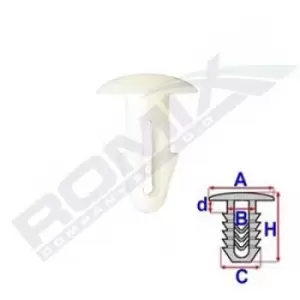 Image of ROMIX Clip MERCEDES-BENZ A12794 0009871015,A0009871015