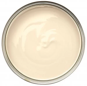 Image of Wickes One Coat Gloss Paint - Magnolia 750ml