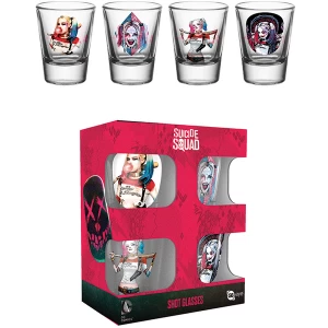 Image of Suicide Squad Harley Quinn Mix Shot Glasses
