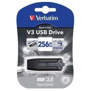 Image of Verbatim Store n Go V3 256GB USB Flash Drive