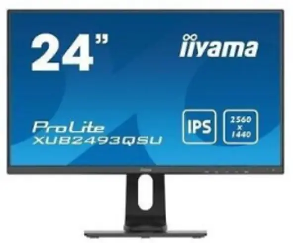 Image of iiyama 24" XUB2493QSU-B1 ProLite Quad HD IPS LCD Monitor
