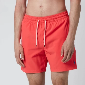 Image of Polo Ralph Lauren Mens Traveler Swim Shorts - Racing Red - S