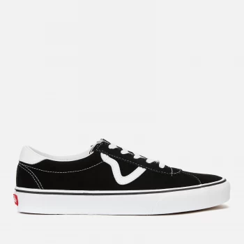 Image of Vans Sport Suede Trainers - Black - UK 4
