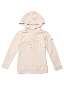 Image of Barbour International Girls Montegi Hoodie - Champagne, Champagne, Size Age: 12-13 Years, Women