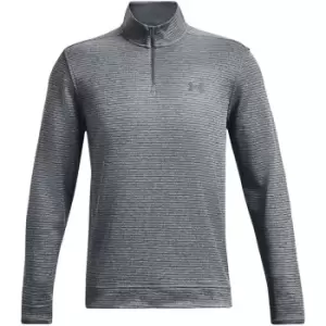 Image of Under Armour Storm Fleece Zip Top Mens - Grey