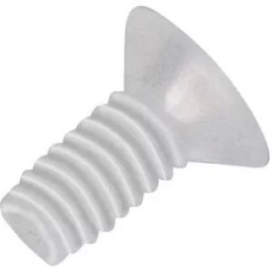 Image of TOOLCRAFT 839993 Raised head countersunk screws M5 30 mm Phillips DIN 966 Plastic, Polyamide 10 pc(s)