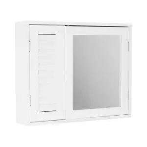Image of White Tuscany Double-Door Cabinet White