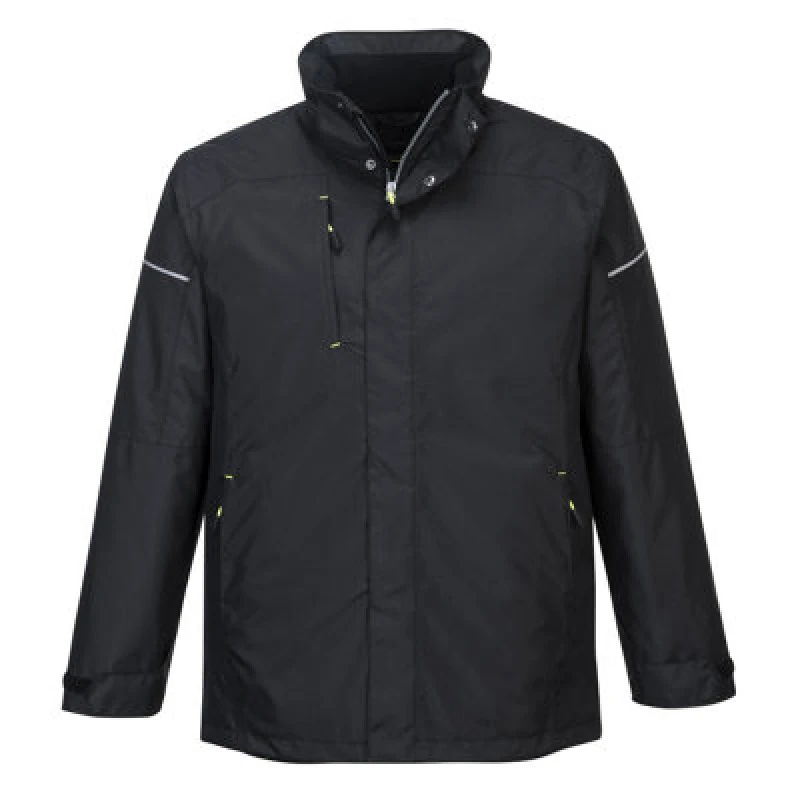 Image of Oxford Weave 300D PW3 Winter Jacket PW362BKRS Colour: Black