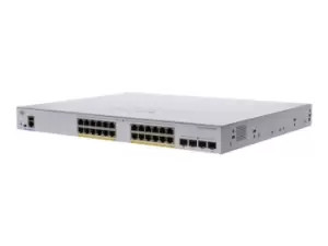 Image of Cisco Business CBS250-24T-4X-UK - 250 Series - 24 Port Smart Switch