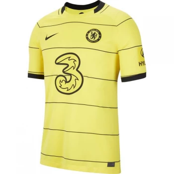 Image of Nike Chelsea Away Shirt 2021 2022 - Yellow