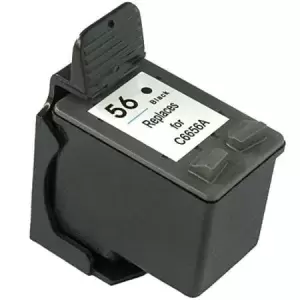 Image of Printerinks HP 56 Black Ink Cartridge