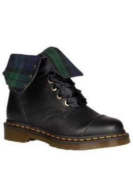 Image of Dr Martens Aimilita Calf Boot, Black, Size 4, Women