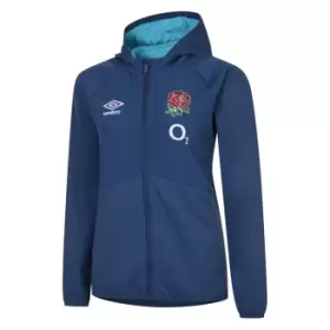 Image of Umbro England Full Zip Jacket Womens - Blue