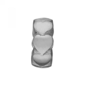 Image of Ladies Christina Sterling Silver Hearts Bead Charm