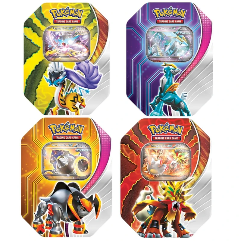 Image of Pokemon Pokemon Paradox Destinies Tin Trading Cards - None None One Size