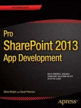 Image of Pro Sharepoint 2013 App Development by Steve Wright Paperback