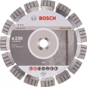 Image of Bosch 2608602655 115x22.23mm DIAMOND DISC BEST CONCRETE HPP