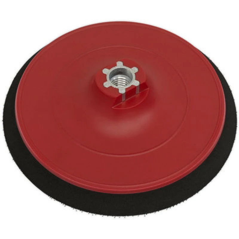 Image of Loops 148mm DA Backing Pad for Hook & Loop Discs - M14 x 2mm Thread - Angle Grinder Multi