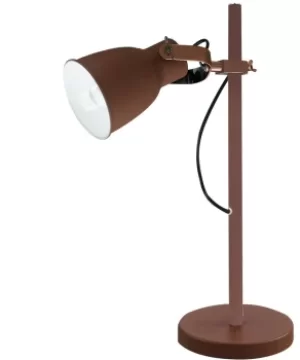 Image of Legend Table Task Lamp, Corten, Copper, White, E27