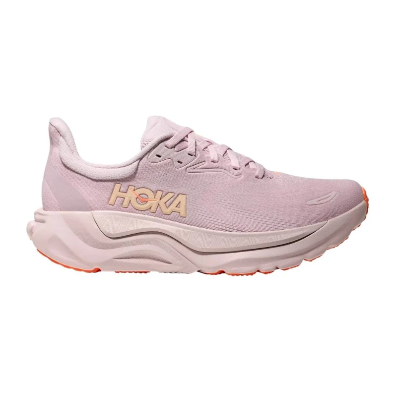 Image of Hoka Arahi 8 Shoes Pink Orange SS26 Women, Size EU 42