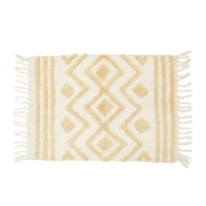 Image of Sass & Belle Blanca Tufted Zigzag Rug