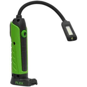Image of Sealey Flexi Rechargeable Inspection Light Green