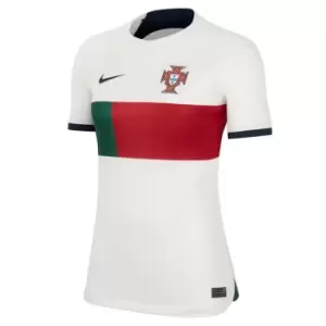 Image of Nike Portugal Away Shirt 2022/2023 Womens - Yellow