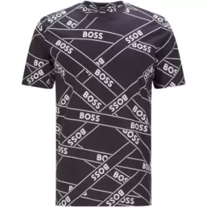 Image of Boss Tiburt T Shirt - Black