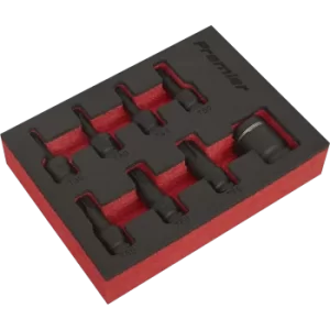 Image of Sealey 8 Piece 3/8" Drive Impact Torx Socket Bit Set 3/8"