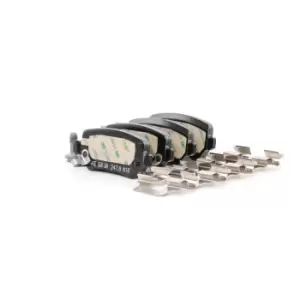 Image of ATE Brake pad set 13.0470-2868.2 Brake pads,Brake pad set, disc brake OPEL,KIA,CHEVROLET,ZAFIRA B (A05),Meriva A (X03),Astra H Caravan (A04)