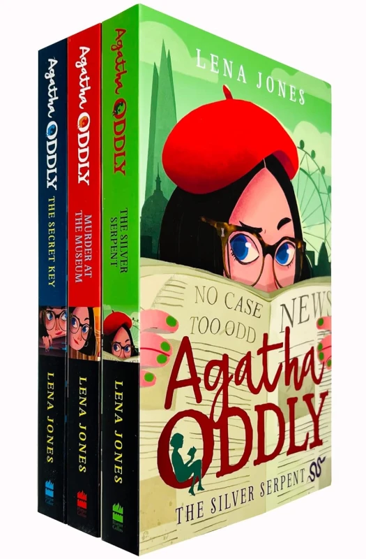 Image of Agatha Oddly Detective Series by Lena Jones 3 Books Collection Set Lena Jones Books