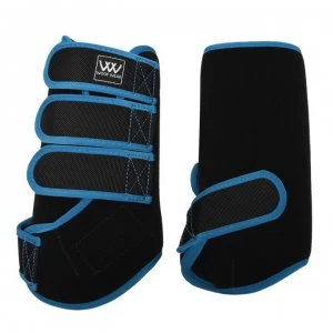 Image of Woof Wear Training Wrap - Black/Turq