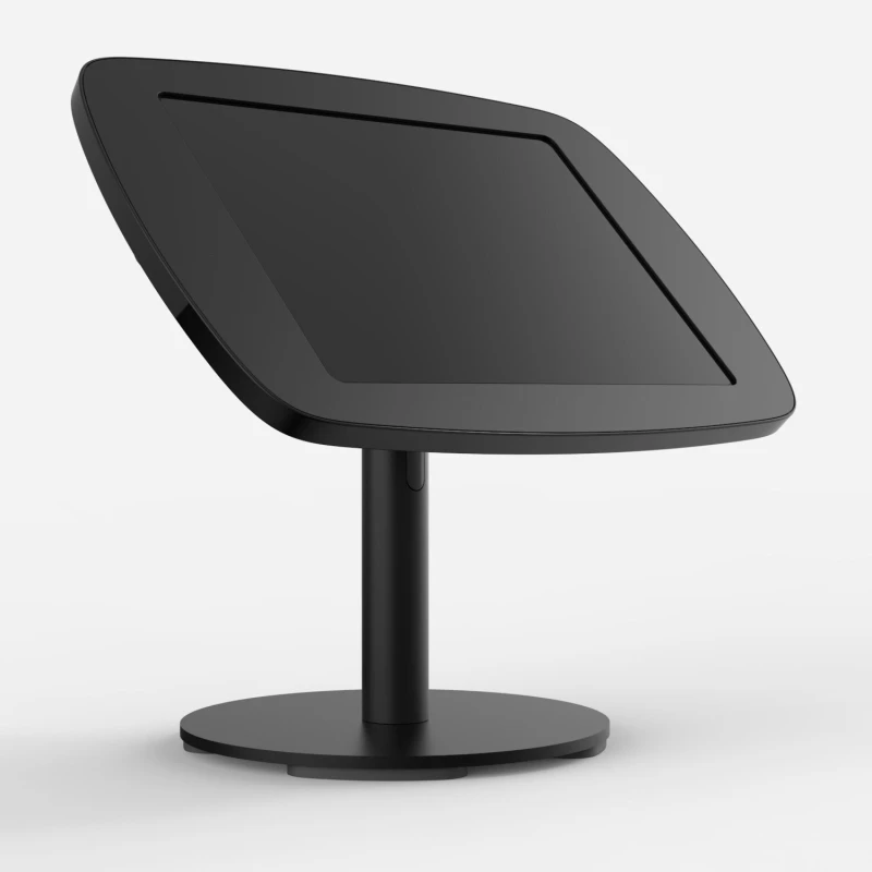 Image of Bouncepad Original Twist + Counter Base Apple iPad Pro 7th Gen 13-inch (2024) Black Covered Front Camera and Home Button TTCO-B1-PL7-M