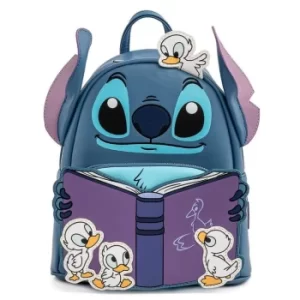 Image of Loungefly Disney Lilo And Stitch Story Time Duckies Mini Backpack