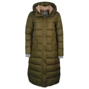 Image of Barbour Womens Crimdon Quilted Jacket Nori Green 16