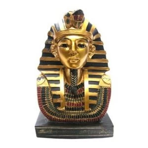 Image of Gold Egyptian 11cm Tutankhamen Bust