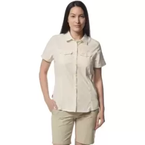 Image of Craghoppers Womens Nosi Life Adventure Short Sleeve Shirt 12 - Bust 36' (91cm)