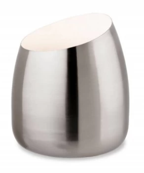 Image of 1 Light Table, Floor Lamp Brushed Steel, GU10