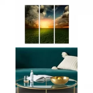 Image of MDF91986029 Multicolor Decorative MDF Painting (3 Pieces)